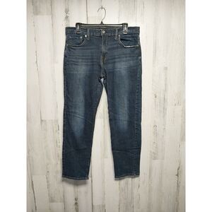 Lucky Brand Jeans Mens 36x30 Blue 221 Straight Leg Medium Wash Actual 34x28